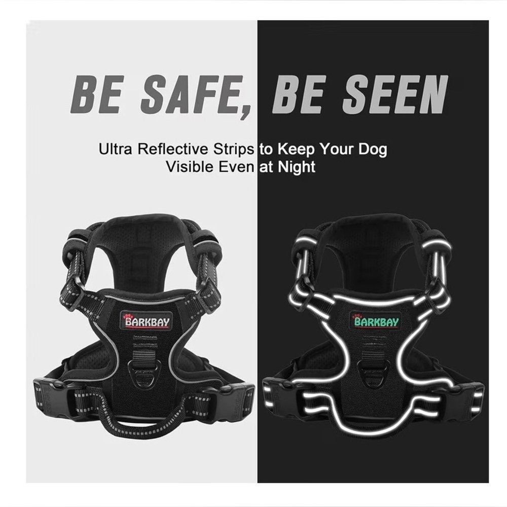 Barkbay adjustable Dog Harness XL no pull - Picture 7 of 13